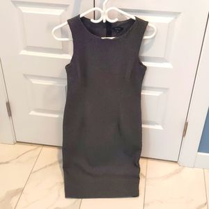 RW&CO Grey Knee Length Dress